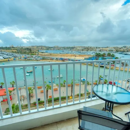 Luxury & Stylish 2bedroom Seafront, Balcony Gogzr-4 * Gzira