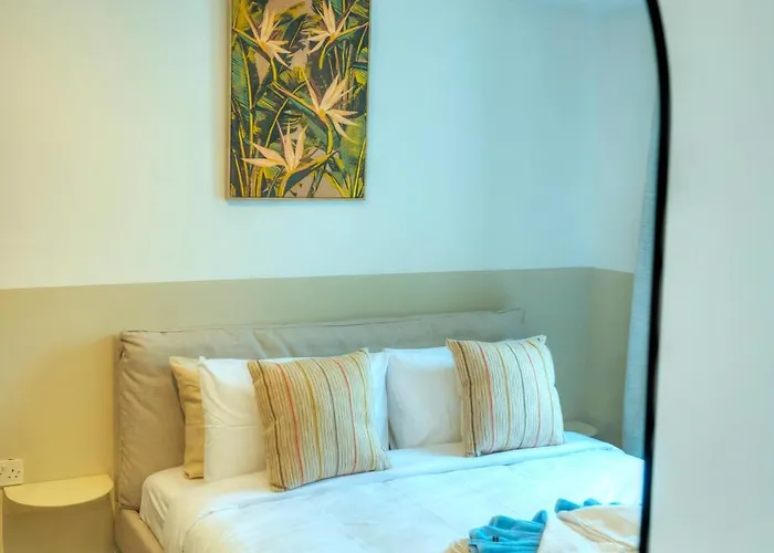 아파트 Luxury & Stylish 2bedroom Seafront, Balcony Gogzr-4 그지라